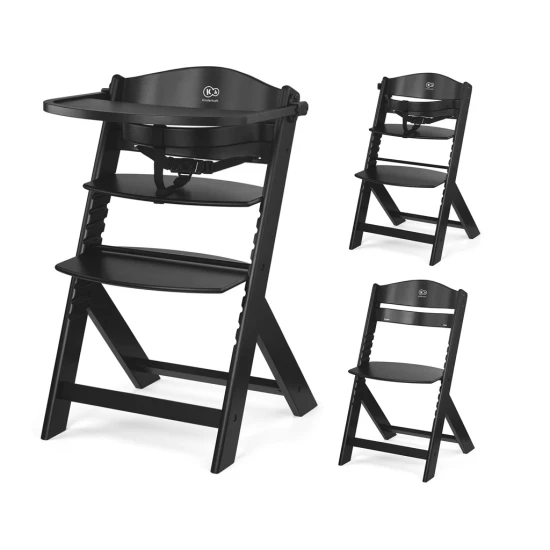 Etetőszék Enock Black Kinderkraft KHENOC00BLK0000
