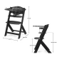 Etetőszék Enock Black Kinderkraft KHENOC00BLK0000