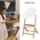 Etetőszék Enock Black Kinderkraft KHENOC00BLK0000