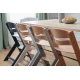 Etetőszék Enock párnázással Grey wooden, Premium Etetőszék Enock párnázással Grey wooden, Premium Kinderkraft KHENOC0PGRY0000