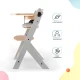 Etetőszék Enock párnázással Grey wooden, Premium Etetőszék Enock párnázással Grey wooden, Premium Kinderkraft KHENOC0PGRY0000