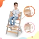 Etetőszék Enock párnázással Grey wooden, Premium Etetőszék Enock párnázással Grey wooden, Premium Kinderkraft KHENOC0PGRY0000