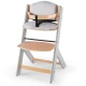 Etetőszék Enock párnázással Grey wooden, Premium Etetőszék Enock párnázással Grey wooden, Premium Kinderkraft KHENOC0PGRY0000