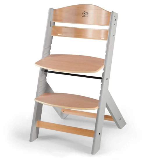 Etetőszék Enock párnázással Grey wooden, Premium Etetőszék Enock párnázással Grey wooden, Premium Kinderkraft KHENOC0PGRY0000
