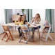 Etetőszék Enock párnázással Grey wooden, Premium Etetőszék Enock párnázással Grey wooden, Premium Kinderkraft KHENOC0PGRY0000