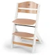 Etetőszék Enock párnázással White wooden, Premium Etetőszék Enock párnázással White wooden, Premium Kinderkraft KHENOC0PWHT0000