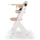 Etetőszék Enock párnázással White wooden, Premium Etetőszék Enock párnázással White wooden, Premium Kinderkraft KHENOC0PWHT0000