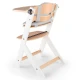 Etetőszék Enock párnázással White wooden, Premium Etetőszék Enock párnázással White wooden, Premium Kinderkraft KHENOC0PWHT0000