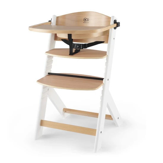 Etetőszék Enock White wooden, Premium Etetőszék Enock White wooden, Premium Kinderkraft KKKENOCWHT0000