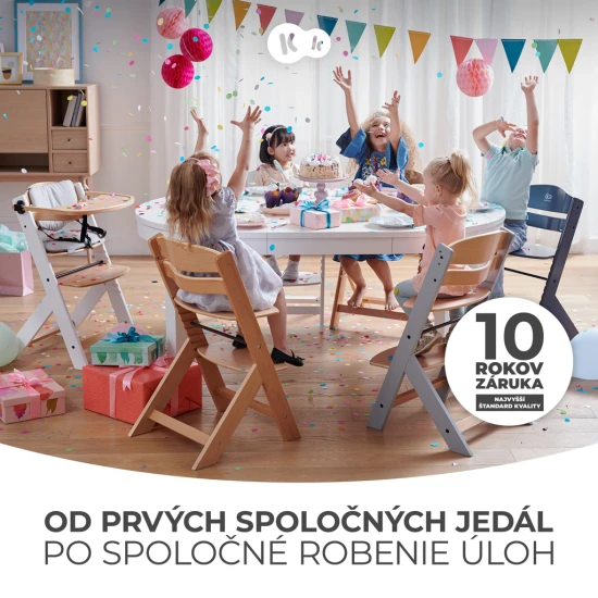 Etetőszék Enock Wooden Kinderkraft KKKENOCNAT0000