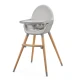 Etetőszék FINI2 Grey Etetőszék FINI2 Grey Kinderkraft KHFINI02GRY0000