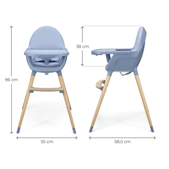 Etetőszék FINI2 Nordic Breeze Kinderkraft KHFINI02NOR0000