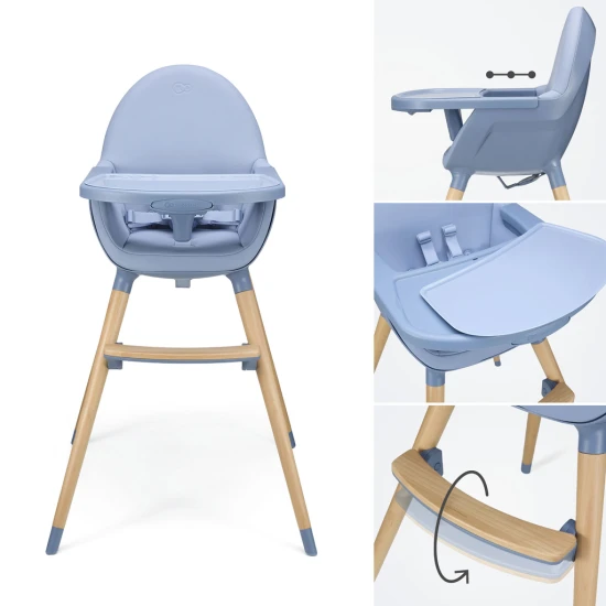 Etetőszék FINI2 Nordic Breeze Kinderkraft KHFINI02NOR0000