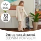 Etetőszék Foldee Grey Kinderkraft KHFOLD00GRY0000