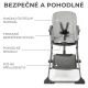 Etetőszék Foldee Grey Kinderkraft KHFOLD00GRY0000