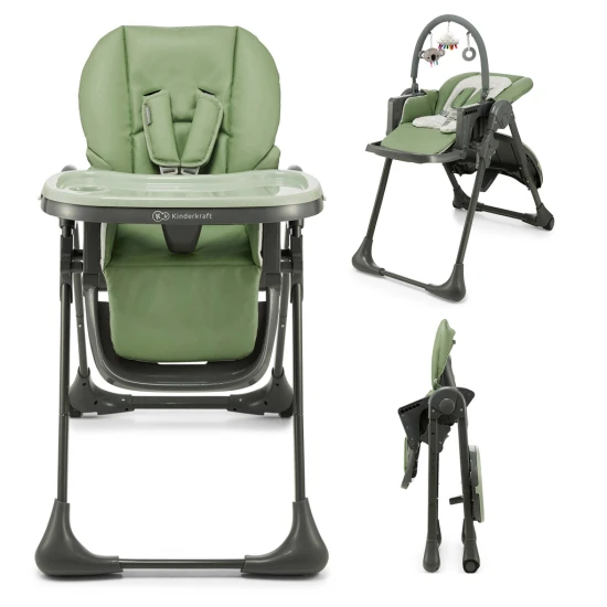 Etetőszék Tummie green Etetőszék Tummie green Kinderkraft KHTUMM00GRE0000
