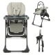 Etetőszék Tummie grey Kinderkraft KHTUMM00GRY0000
