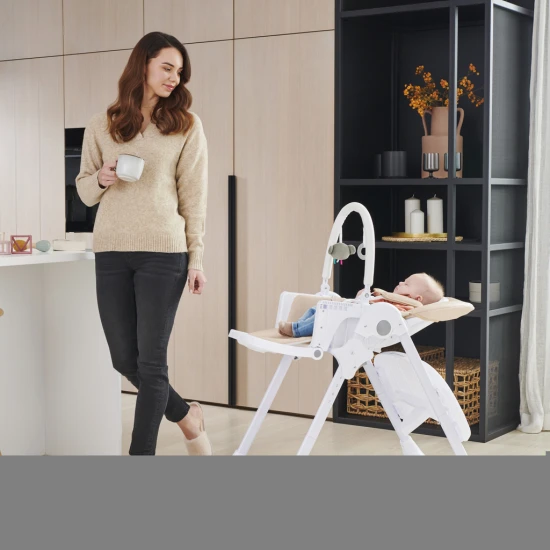 Etetőszék Tummie grey Kinderkraft KHTUMM00GRY0000