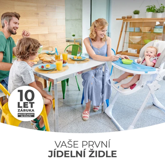 Etetőszék Yummy Grey Kinderkraft KKKYUMMGRY0000