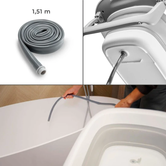 Pelenkázó fürdetőkáddal Bubbly Grey Pelenkázó fürdetőkáddal Bubbly Grey Kinderkraft KABUBB00GRY0000