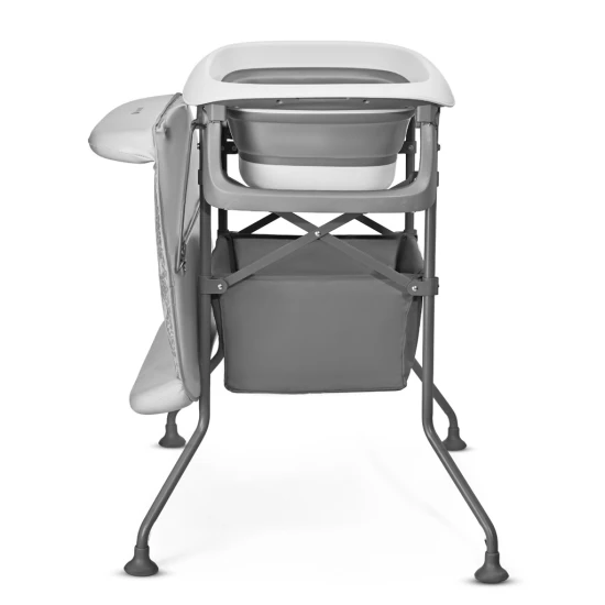 Pelenkázó fürdetőkáddal Bubbly Grey Pelenkázó fürdetőkáddal Bubbly Grey Kinderkraft KABUBB00GRY0000