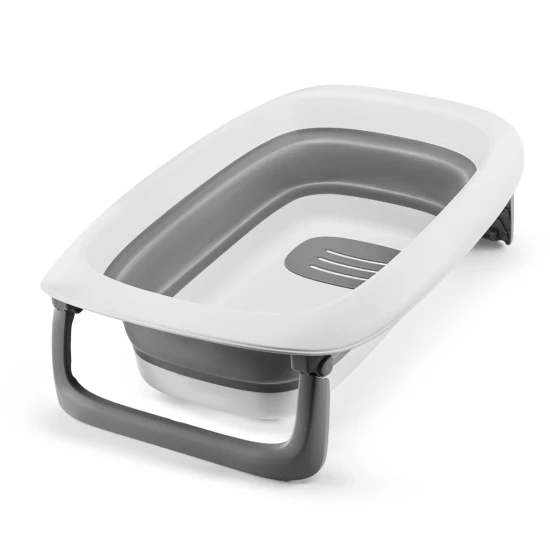Pelenkázó fürdetőkáddal Bubbly Grey Pelenkázó fürdetőkáddal Bubbly Grey Kinderkraft KABUBB00GRY0000