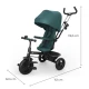 Tricikli Aston 2 Plus Green, 9m+ Tricikli Aston 2 Plus Green, 9m+ Kinderkraft KRASTO02GREPL00