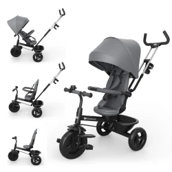 Tricikli Aston 2 Plus Grey, 9m+