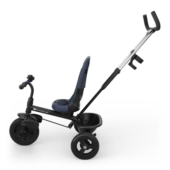 Tricikli Aston 2 Plus Navy, 9m+ Tricikli Aston 2 Plus Navy, 9m+ Kinderkraft KRASTO02NAVPL00