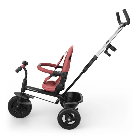 Tricikli Aston 2 Plus Pink, 9m+ Kinderkraft KRASTO02PNKPL00