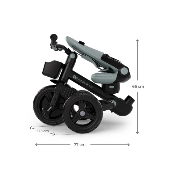 Tricikli Aveo 2 Plus Green Kinderkraft KRAVEO02GRE0000