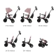 Tricikli Aveo 2 Plus Pink Kinderkraft KRAVEO02PNK0000