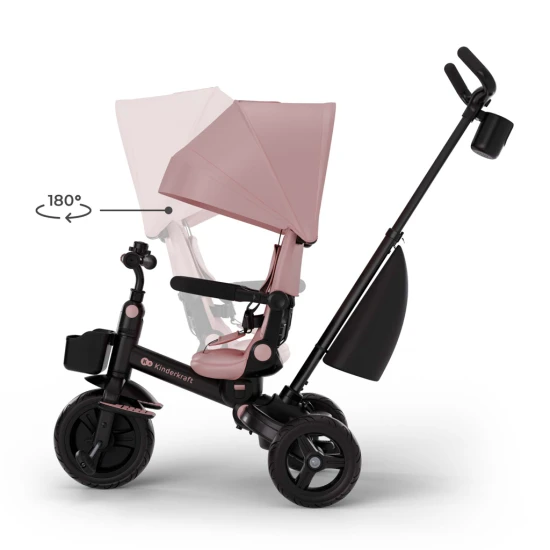 Tricikli Aveo 2 Plus Pink Kinderkraft KRAVEO02PNK0000