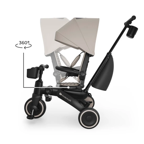 Tricikli Jazz 3 Beige, 9m+ Tricikli Jazz 3 Beige, 9m+ Kinderkraft KRJAZZ03BEG0000