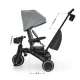 Tricikli Jazz 3 Grey, 9m+ Tricikli Jazz 3 Grey, 9m+ Kinderkraft KRJAZZ03GRY0000
