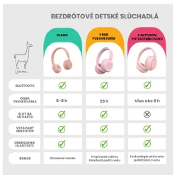Vezeték nélküli fejhallgató kék háttérvilágítással Vezeték nélküli fejhallgató kék háttérvilágítással