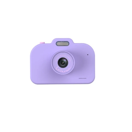 Játékos gyerekkamera rózsaszín/lila - szórakozás, kreativitás és felejthetetlen pillanatok.