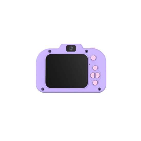 Játékos gyerekkamera rózsaszín/lila - szórakozás, kreativitás és felejthetetlen pillanatok.