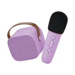 Bluetooth Karaoke mikrofon és hangszóró Lila Bluetooth Karaoke mikrofon és hangszóró Lila