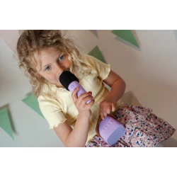 Bluetooth Karaoke mikrofon és hangszóró Lila Bluetooth Karaoke mikrofon és hangszóró Lila