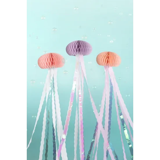 Medúza függő dekoráció - 3 darabos készlet az egyedi hangulatért