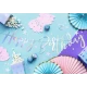 Party Deco Garland Boldog születésnapot gyöngy Happy Birthday Garland - Gyöngydísz bármilyen születésnapi partira