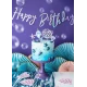 Party Deco Garland Boldog születésnapot gyöngy Happy Birthday Garland - Gyöngydísz bármilyen születésnapi partira