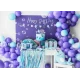 Party Deco Garland Boldog születésnapot gyöngy Happy Birthday Garland - Gyöngydísz bármilyen születésnapi partira