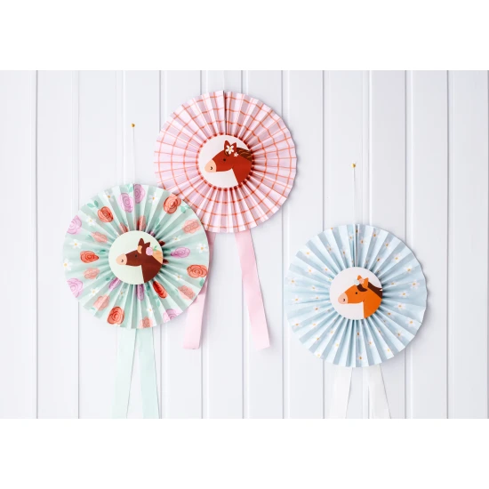 Aranyos dekoratív rozetták egy tökéletes gyerekbulihoz.