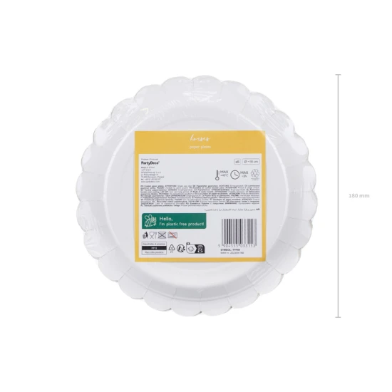 Papírtányérok lómotívummal gyerekbulihoz.