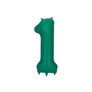 1-es számú léggömb Sötétzöld 86 cm 1-es számú léggömb Sötétzöld 86 cm