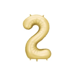 2. számú Arany léggömb 86 cm 2. számú Arany léggömb 86 cm