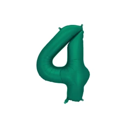 4-es számú léggömb Sötétzöld 86 cm 4-es számú léggömb Sötétzöld 86 cm