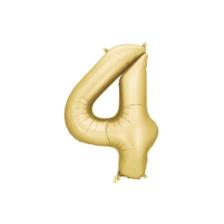 4-es számú lufi arany 86 cm 4-es számú lufi arany 86 cm